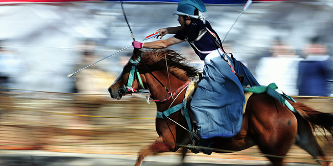 流鏑馬競技について | 十和田流鏑馬公式総合案内